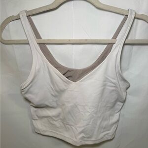 Lululemon White Tank